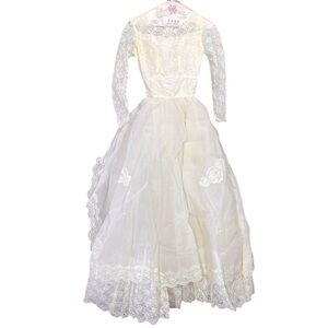 Vintage Wedding Dress 1960s